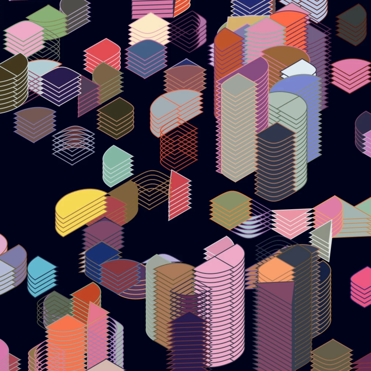 BLOCK CITYSCAPE : VERTICAL