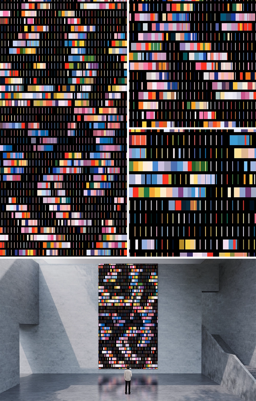 CHROMATIC FLOW : VERTICAL