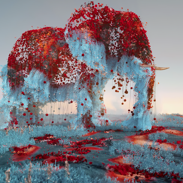 FLOWER ELEPHANT