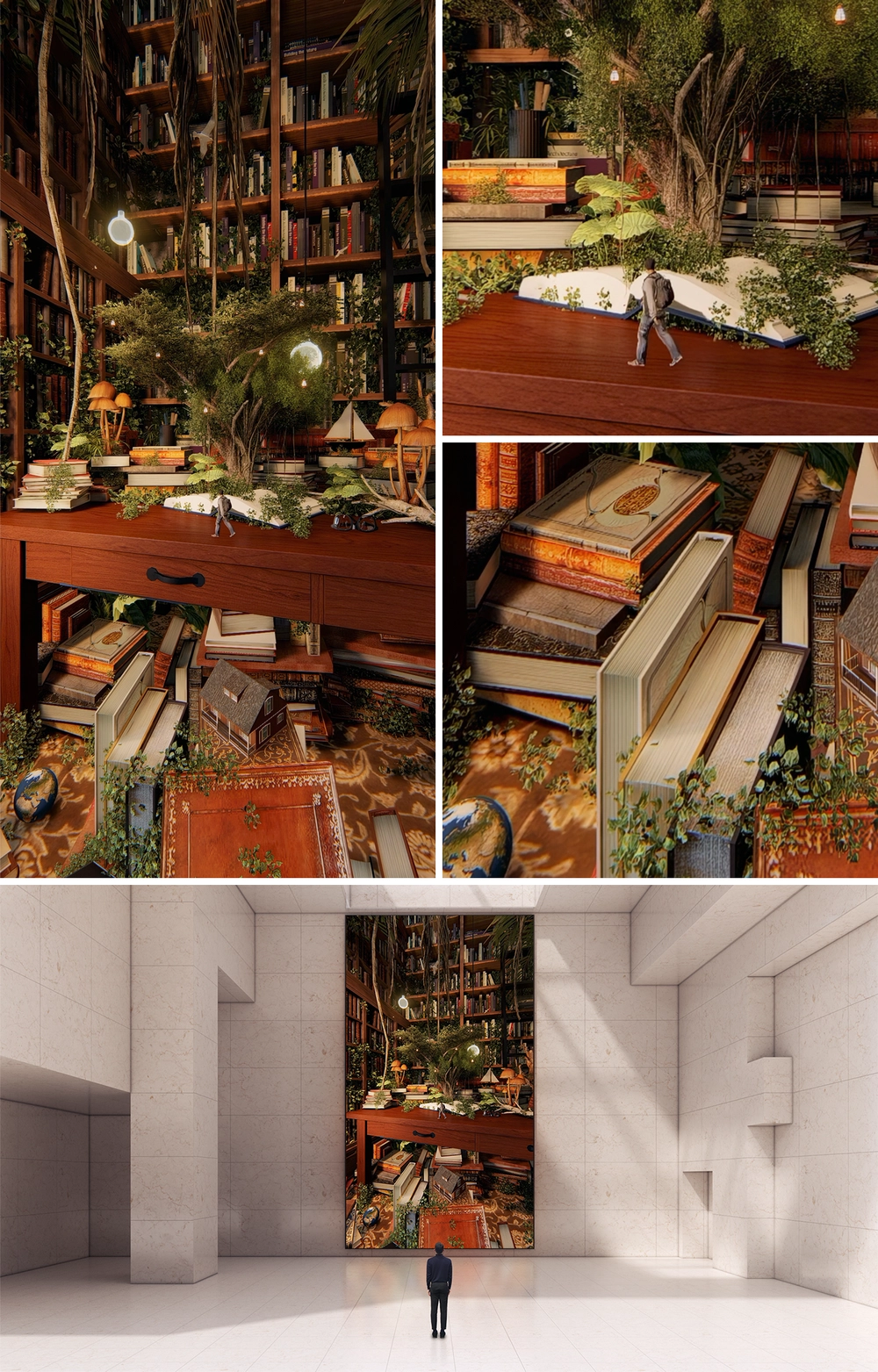 LOST IN LIBRARY : VERTICAL