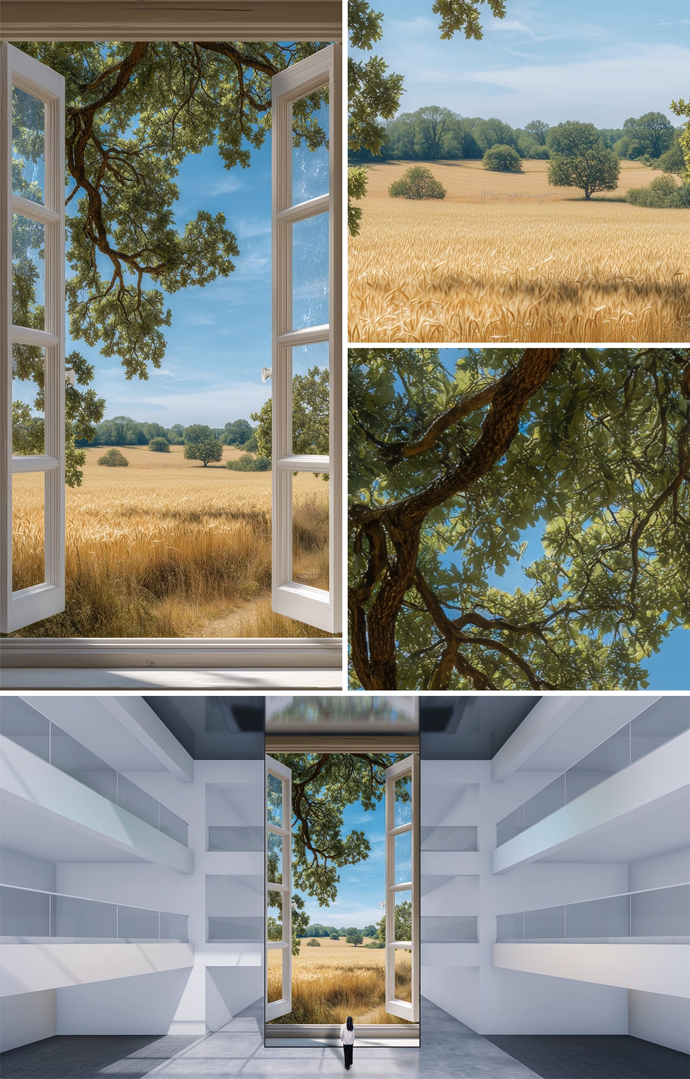BREATHING IN GOLD : VERTICAL