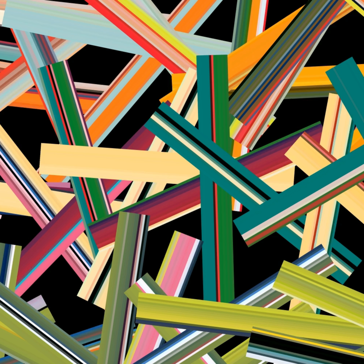 COLORED BARS IN MOTION