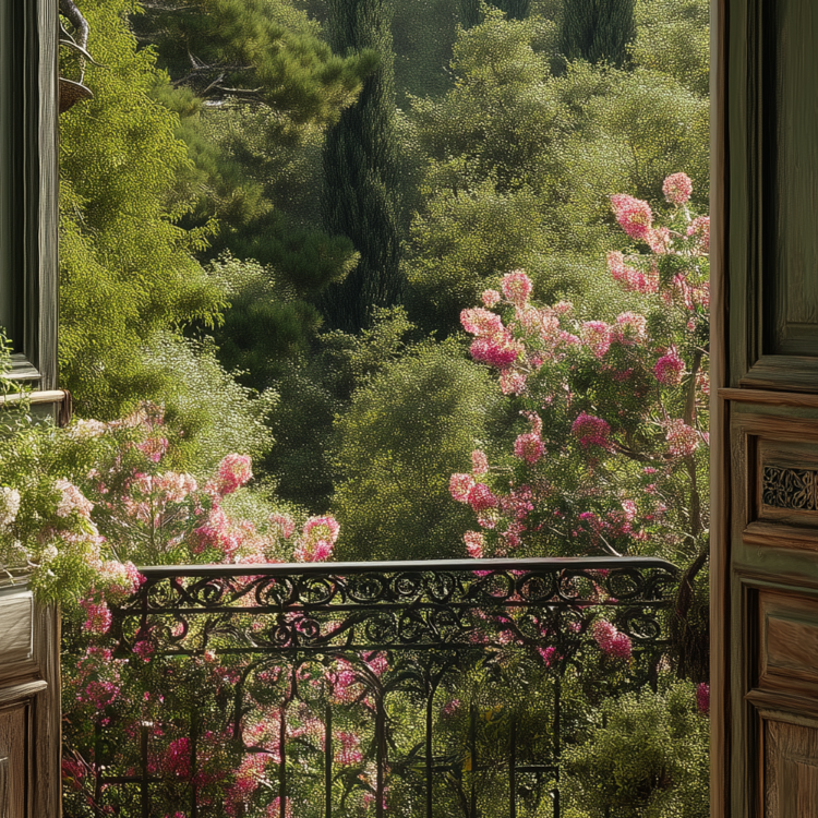 INVITATION TO A QUIET GARDEN : VERTICAL