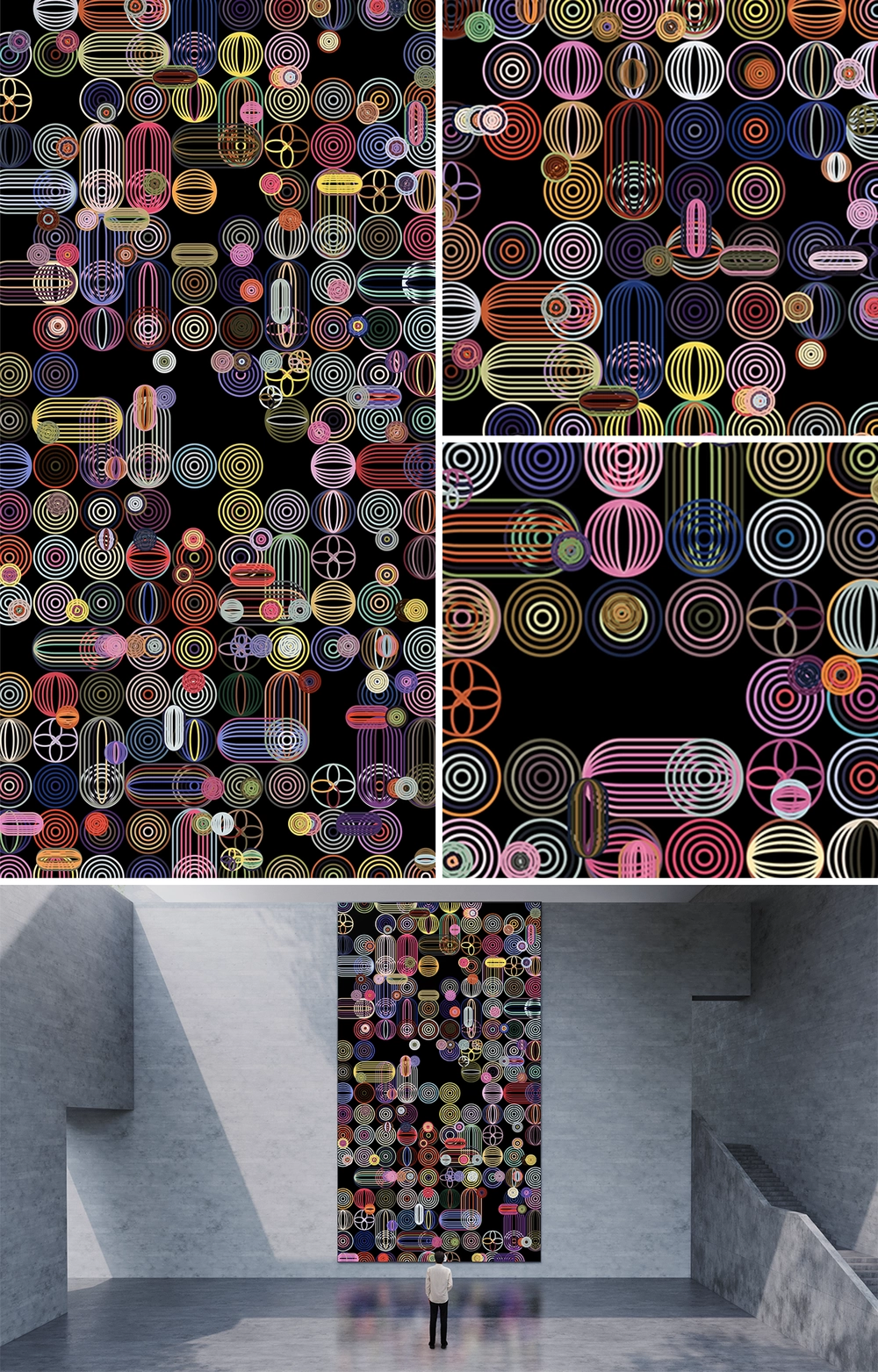 LUMINOUS ECHOES : VERTICAL