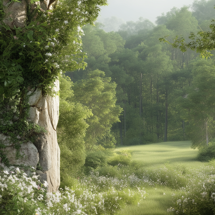 MORNING ARCH PAINTED BY NATURE : VERTICAL