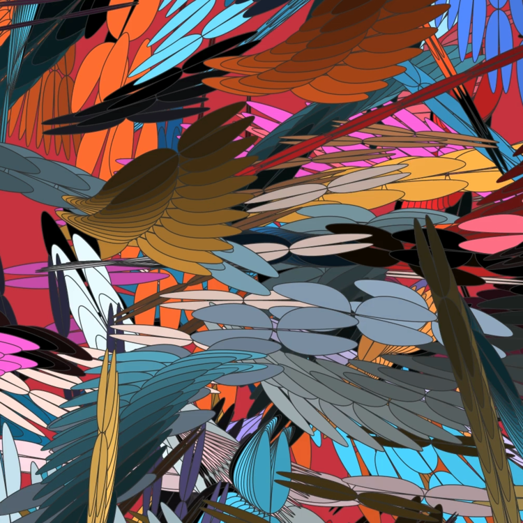 OSCILLATING FEATHERS : VERTICAL