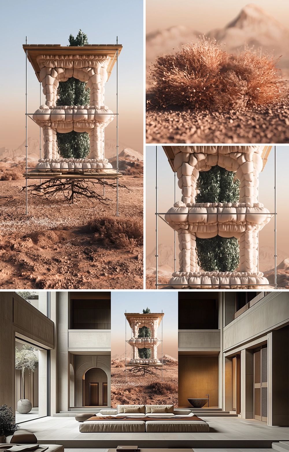 ROOTED TRANSCENDENCE