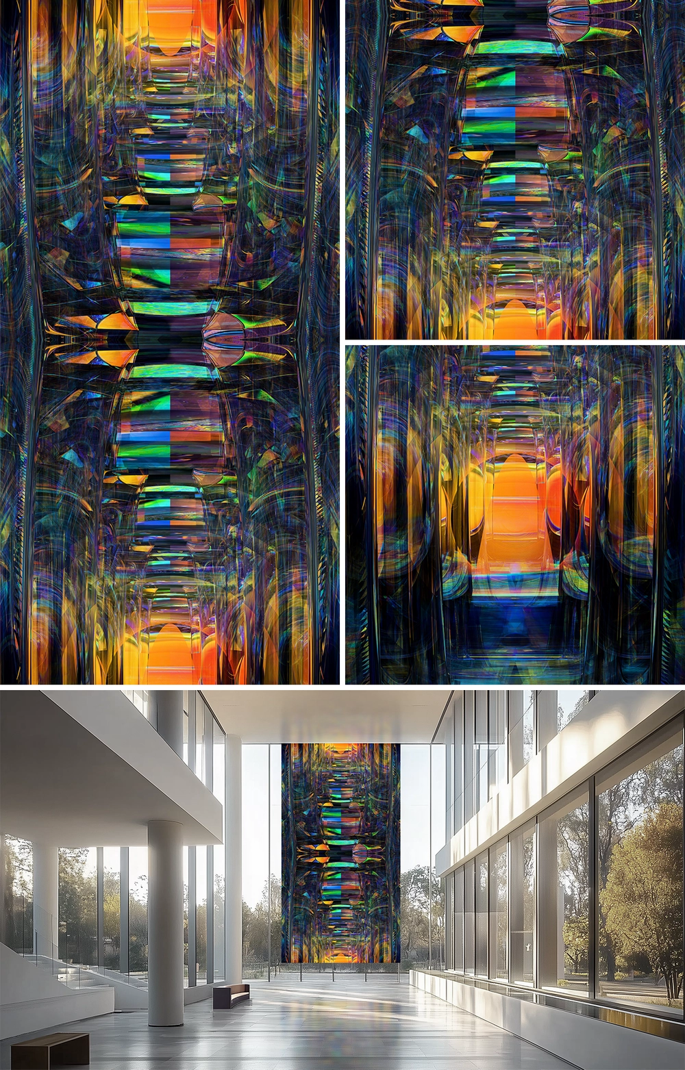 REFRACTED IMAGINATION : VERTICAL