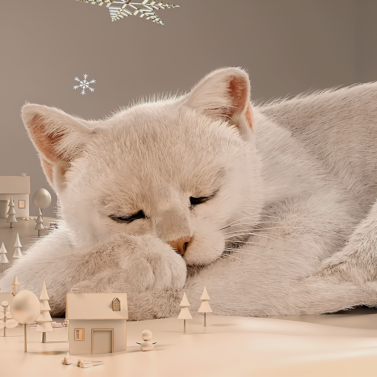 A CAT’S DREAM : WINTER