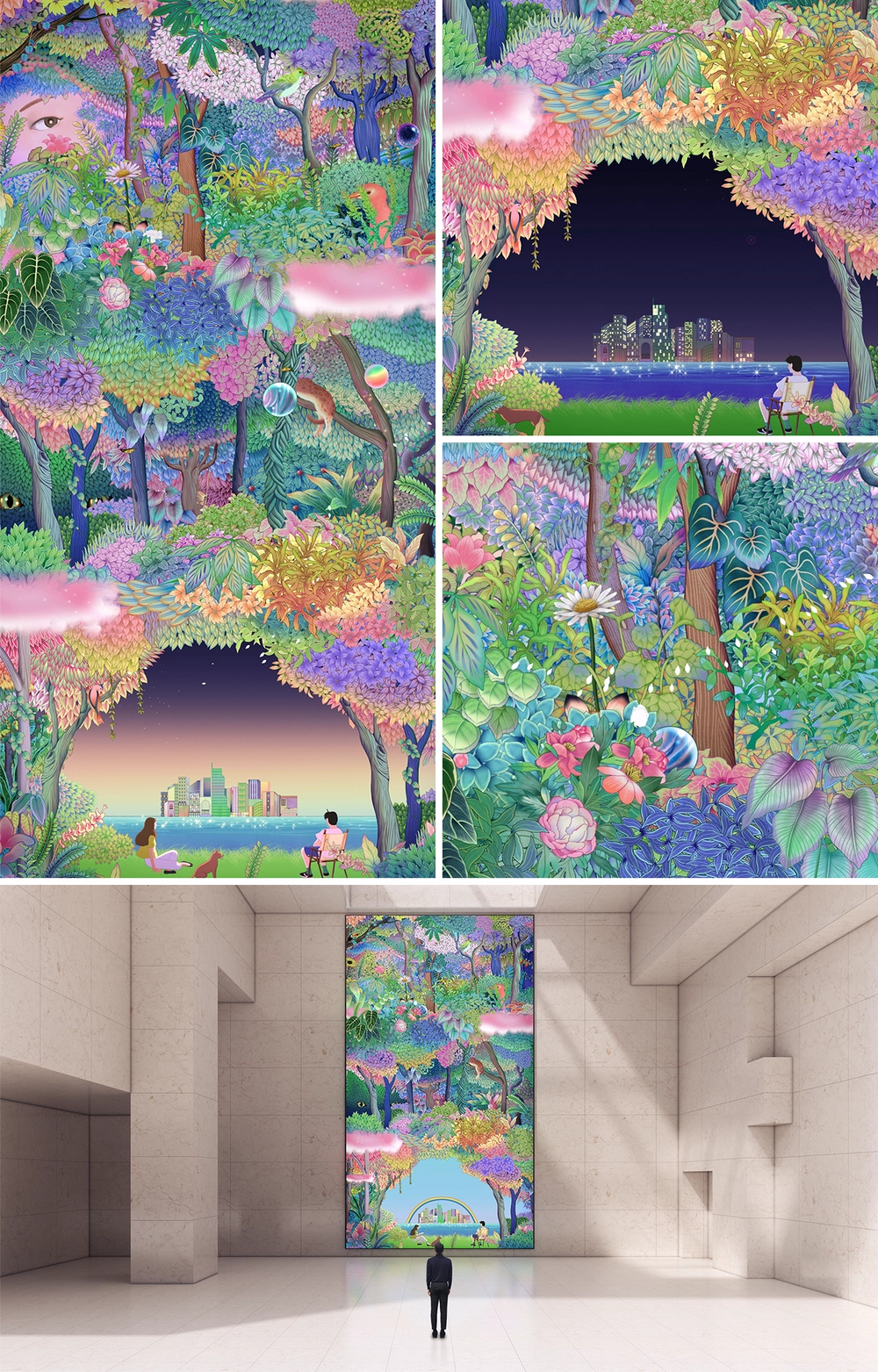 BLOSSOM THE HOPE : VERTICAL