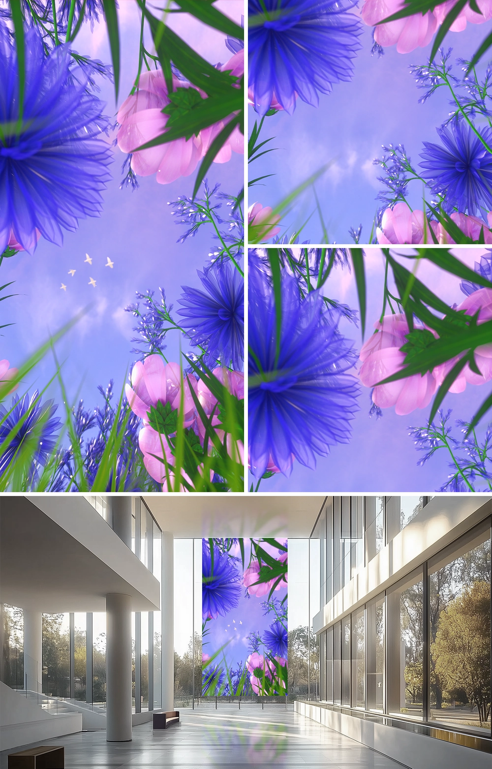 LOOKING UP : VERTICAL