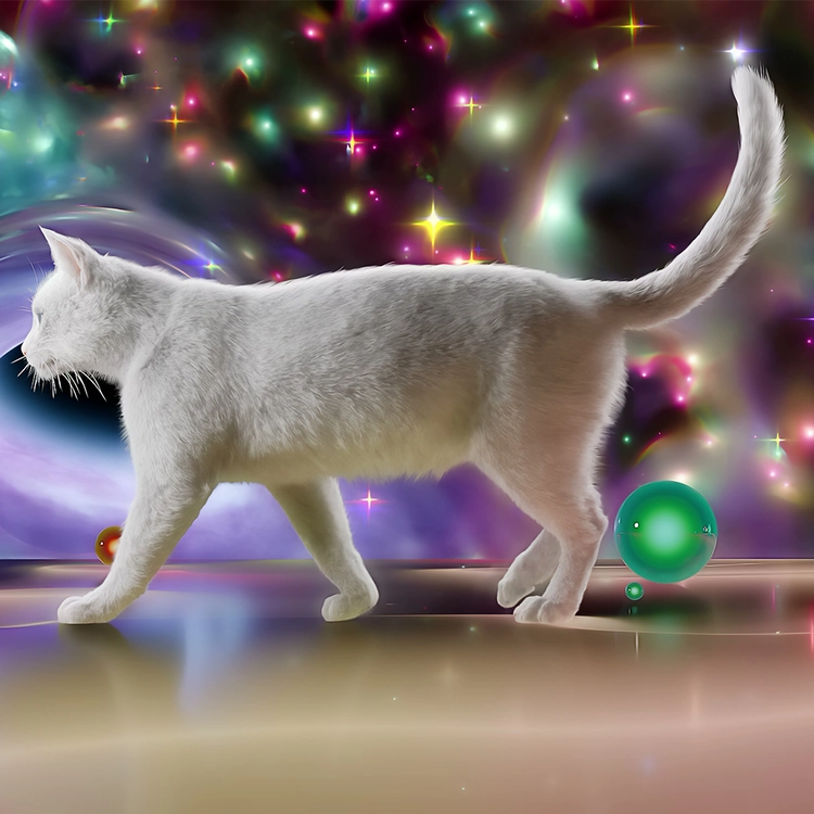 A CAT’S STROLL : WALKING THROUGH GALAXY