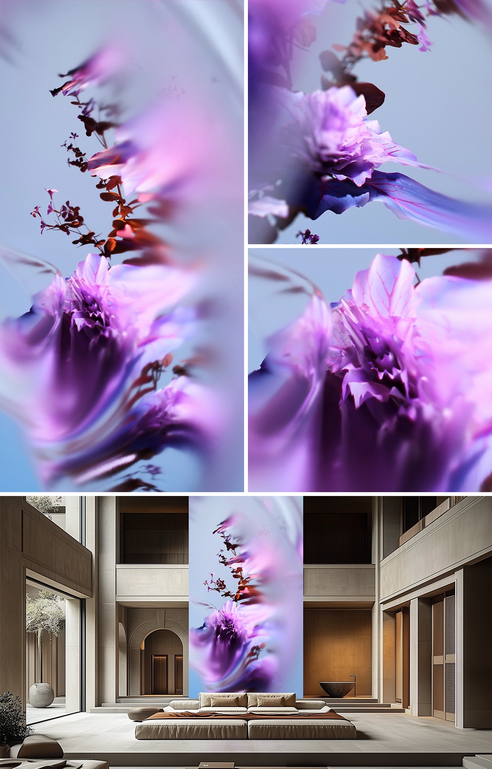 BLOOM STUDY IN VIOLET