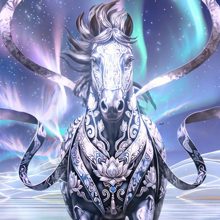 ETERNAL MOTION : THE HORSE _VERTICAL