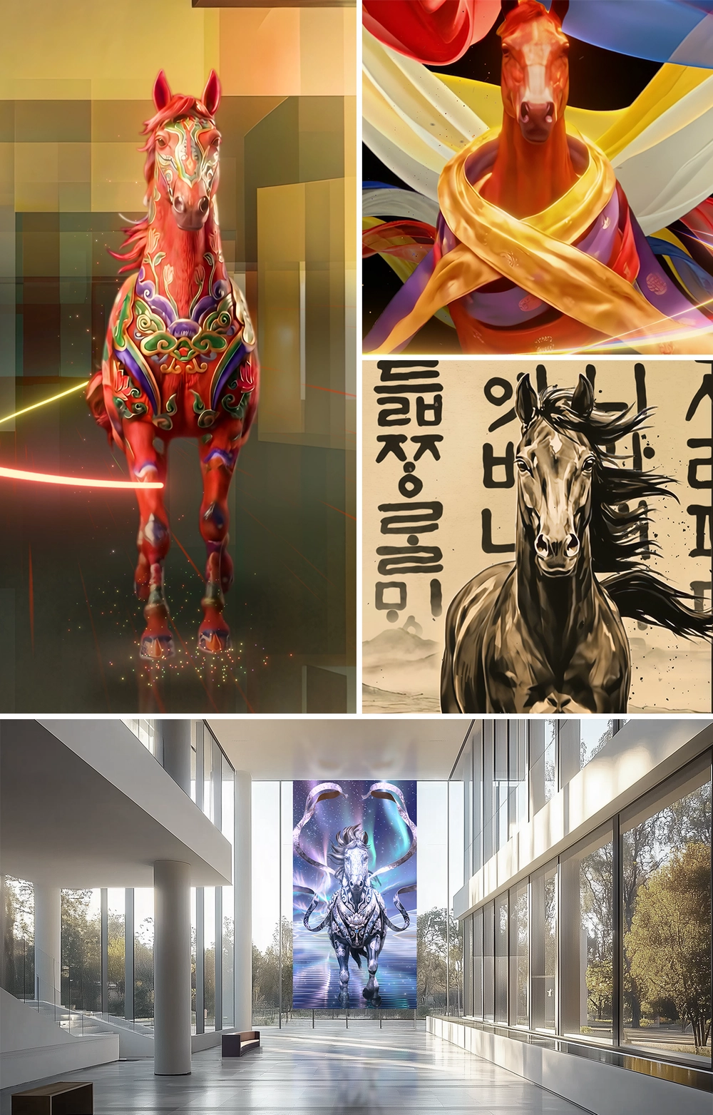 ETERNAL MOTION : THE HORSE _VERTICAL