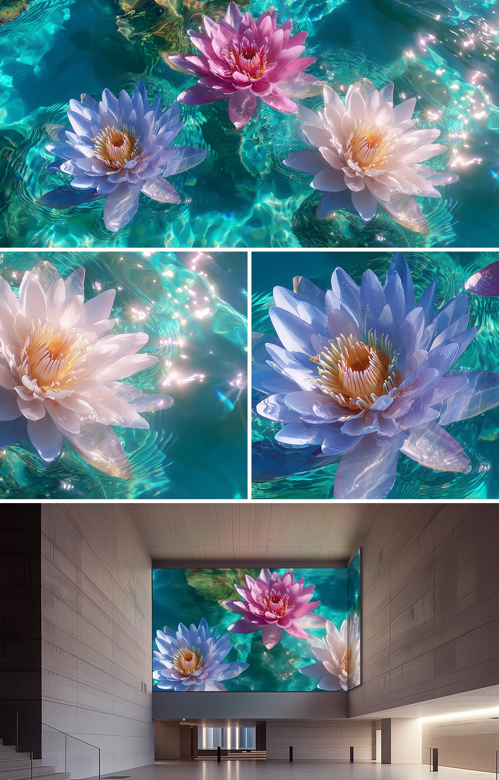 MAGICAL LOTUS FLOWERS