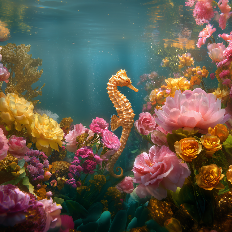 MAGICAL SEAHORSE GARDEN
