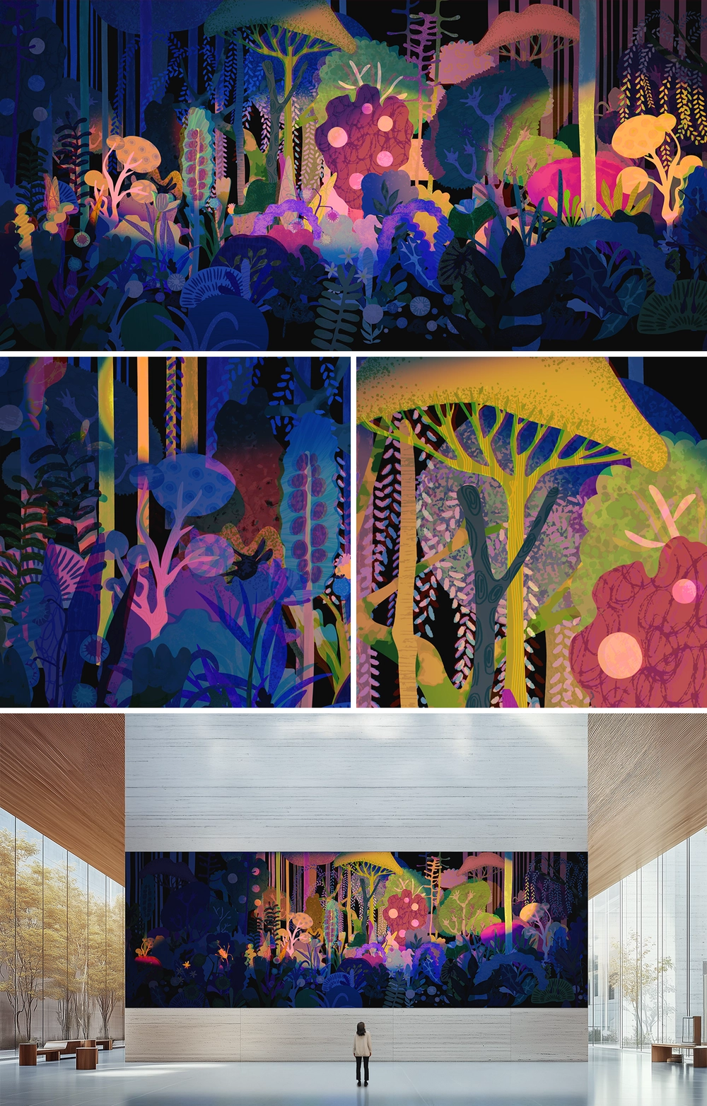 WHAT APPEARS ONLY IN THE DARK