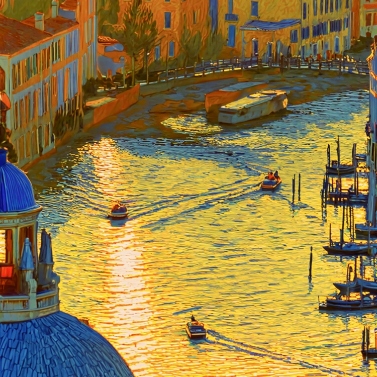 VENICE_GOLDEN REFLECTION