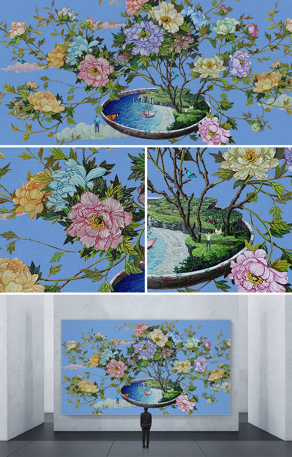 BLOOMING INTO FLOWERS AGAIN