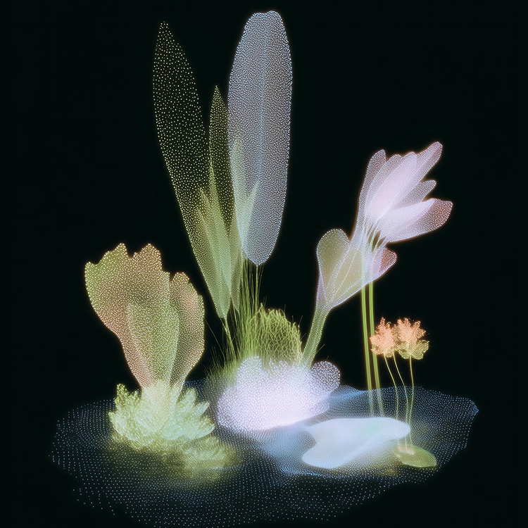 DIGITAL SUBLIME FLORA I
