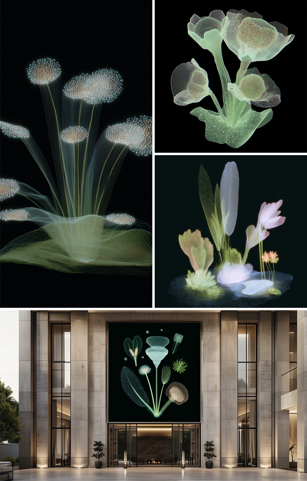 DIGITAL SUBLIME FLORA I