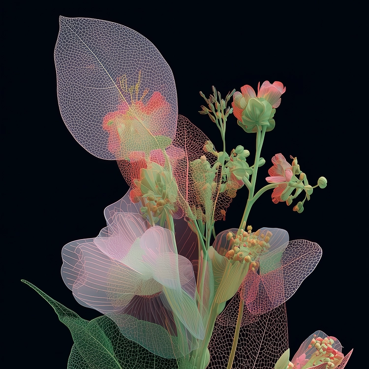 DIGITAL SUBLIME FLORA XIV