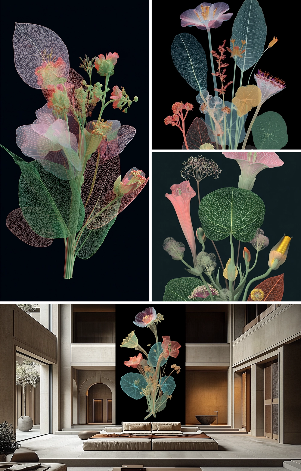 DIGITAL SUBLIME FLORA XIV