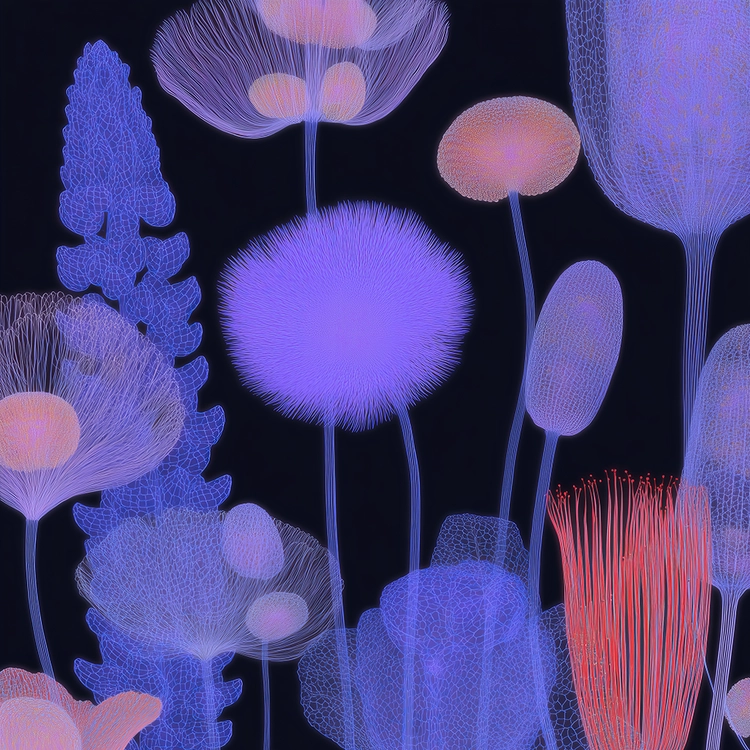 DIGITAL SUBLIME FROZEN BLOOM VI