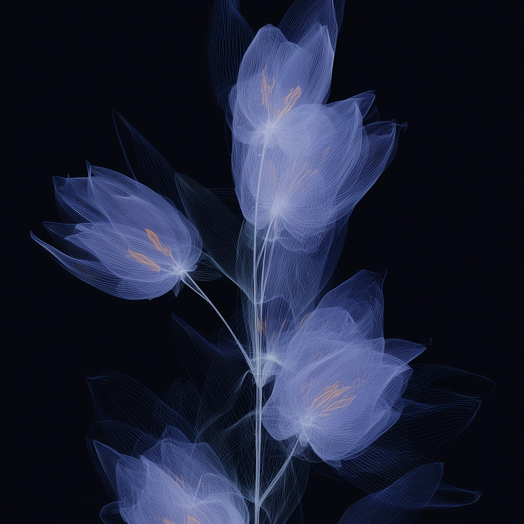 DIGITAL SUBLIME FROZEN BLOOM VII