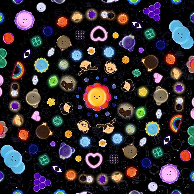 SEED OF HAPPINESS: A MANDALA OF CONNECTION AND JOY