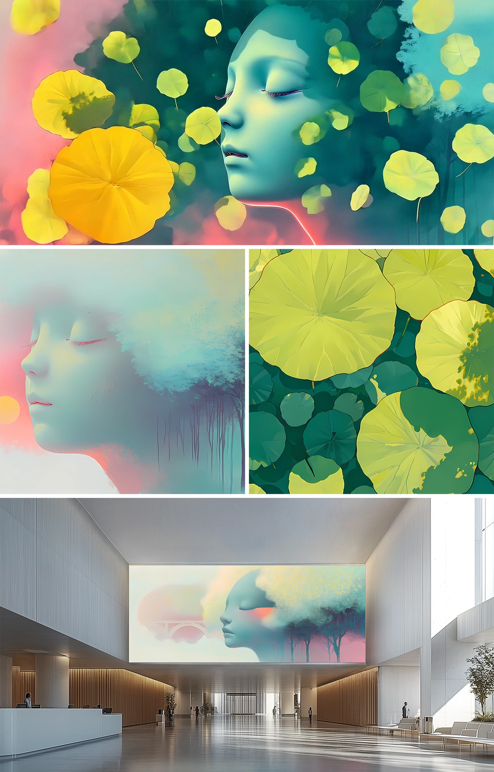 THE GREEN FACE OF SUMMER
